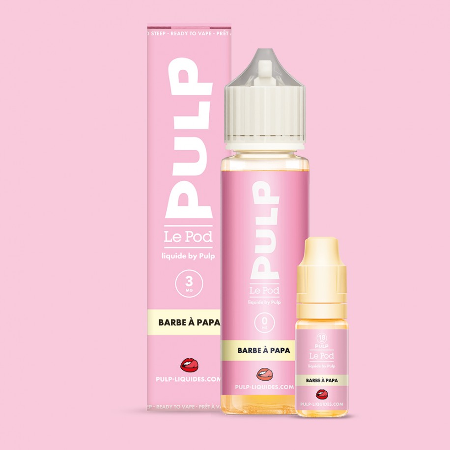 Barbe A Papa 60ml - Le Pod Liquide