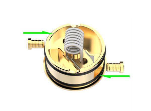 Vandy Vape - Pulse 22 - Plateau Dessus