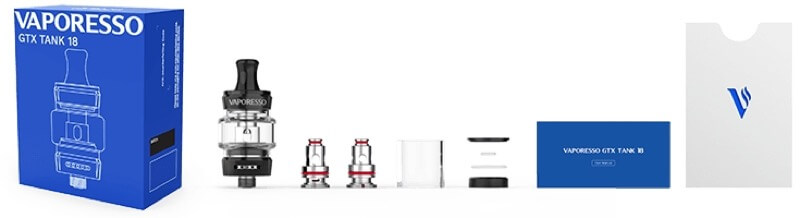 Clearomiseur GTX 18 - Coffret